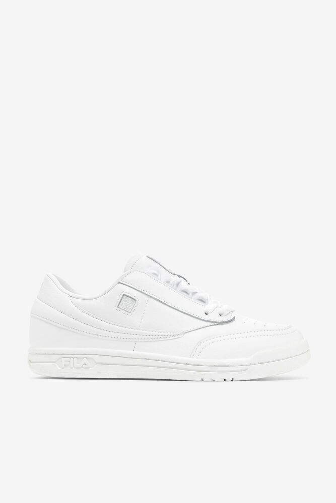 Fila Original Tennis White Sneakers Mens - NZ 74150-KBIM